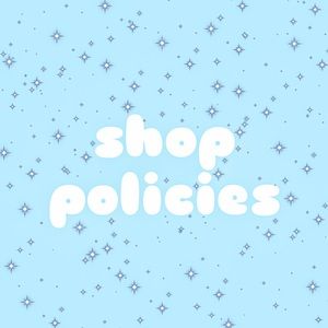 Shop Policies
